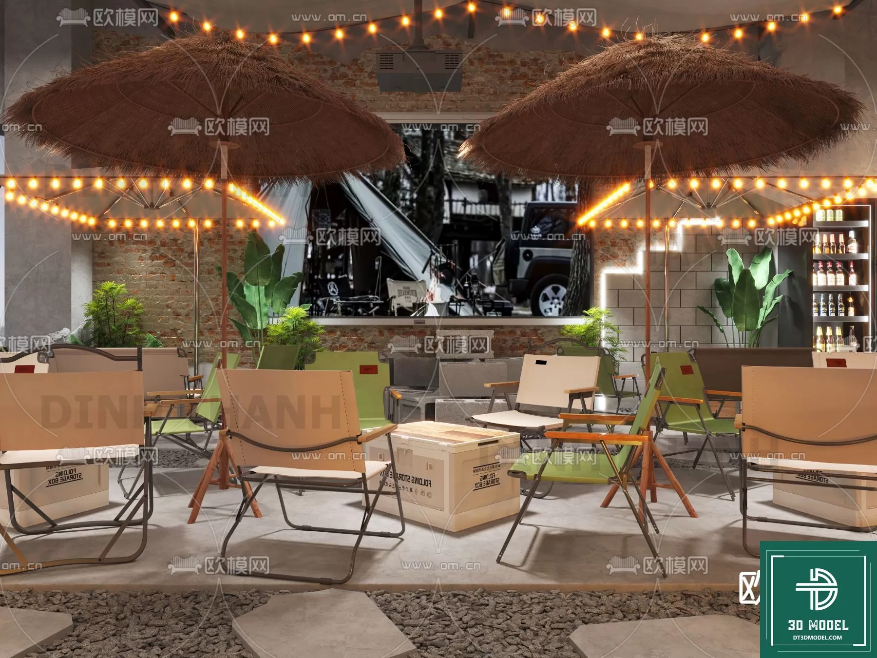 CAMPING – DECOR OUTSIDE 3DMODELS – 020