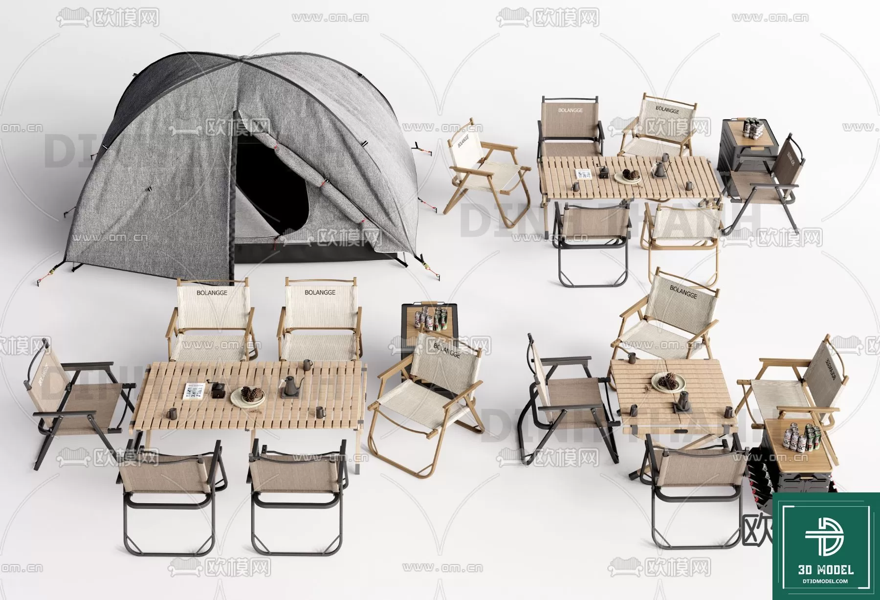 CAMPING – DECOR OUTSIDE 3DMODELS – 022