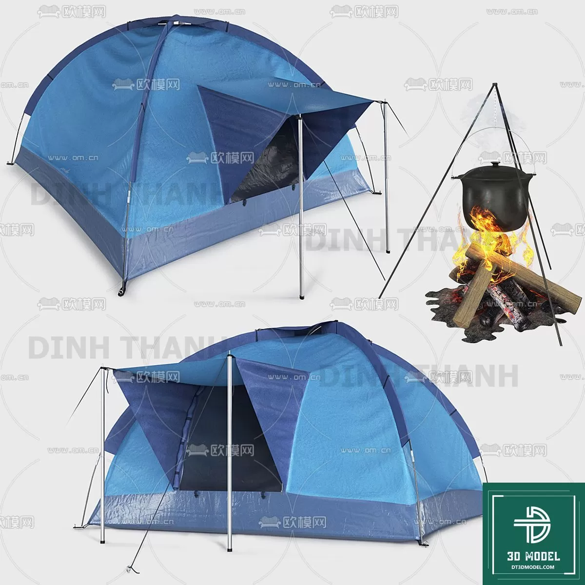 CAMPING – DECOR OUTSIDE 3DMODELS – 025