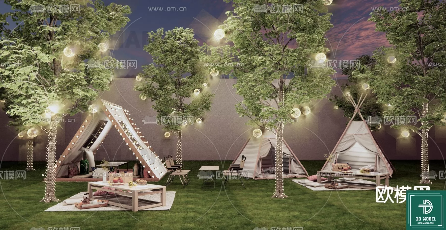CAMPING – DECOR OUTSIDE 3DMODELS – 026