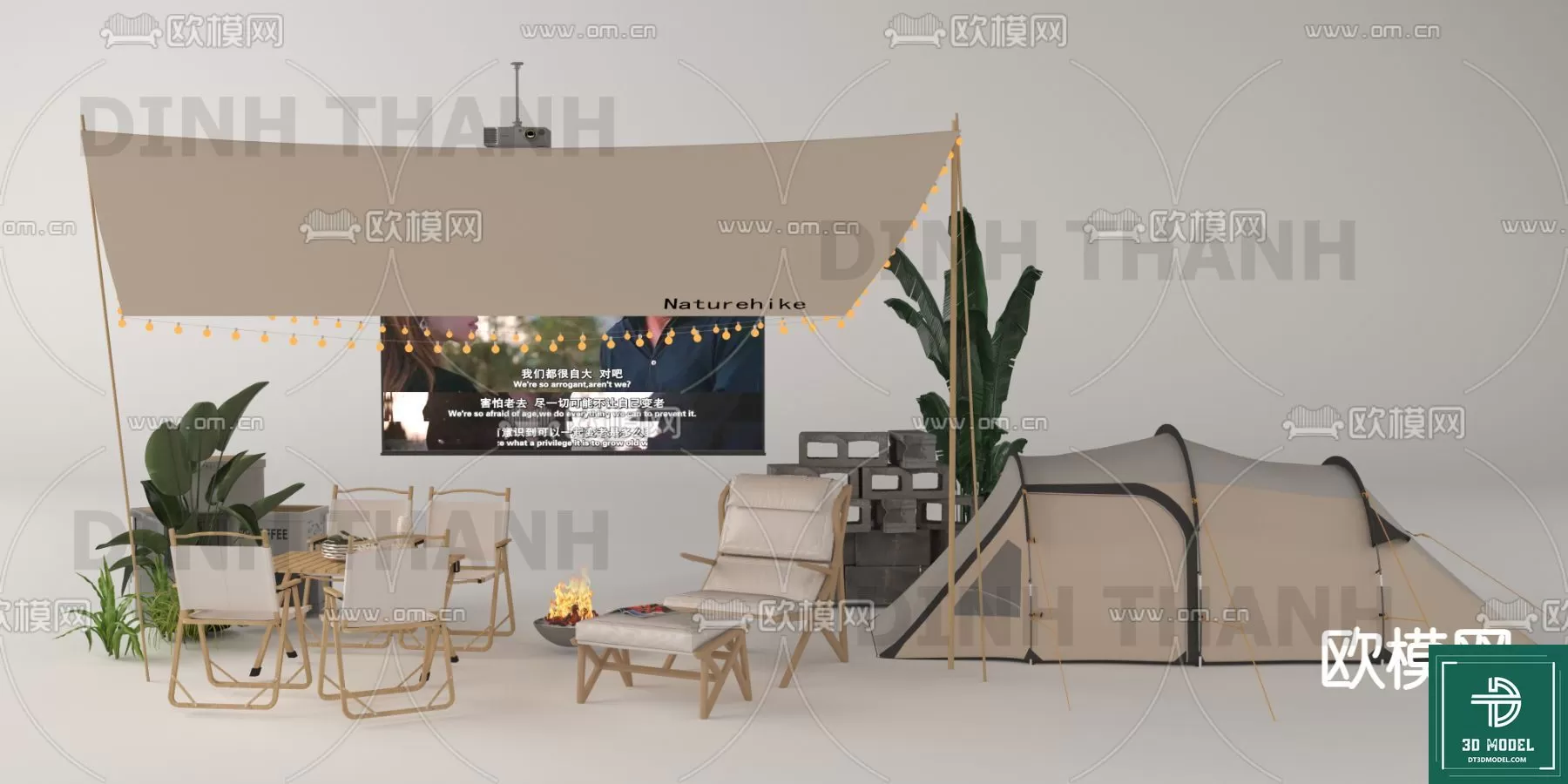 CAMPING – DECOR OUTSIDE 3DMODELS – 029