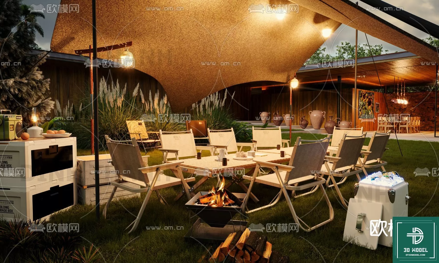 CAMPING – DECOR OUTSIDE 3DMODELS – 031