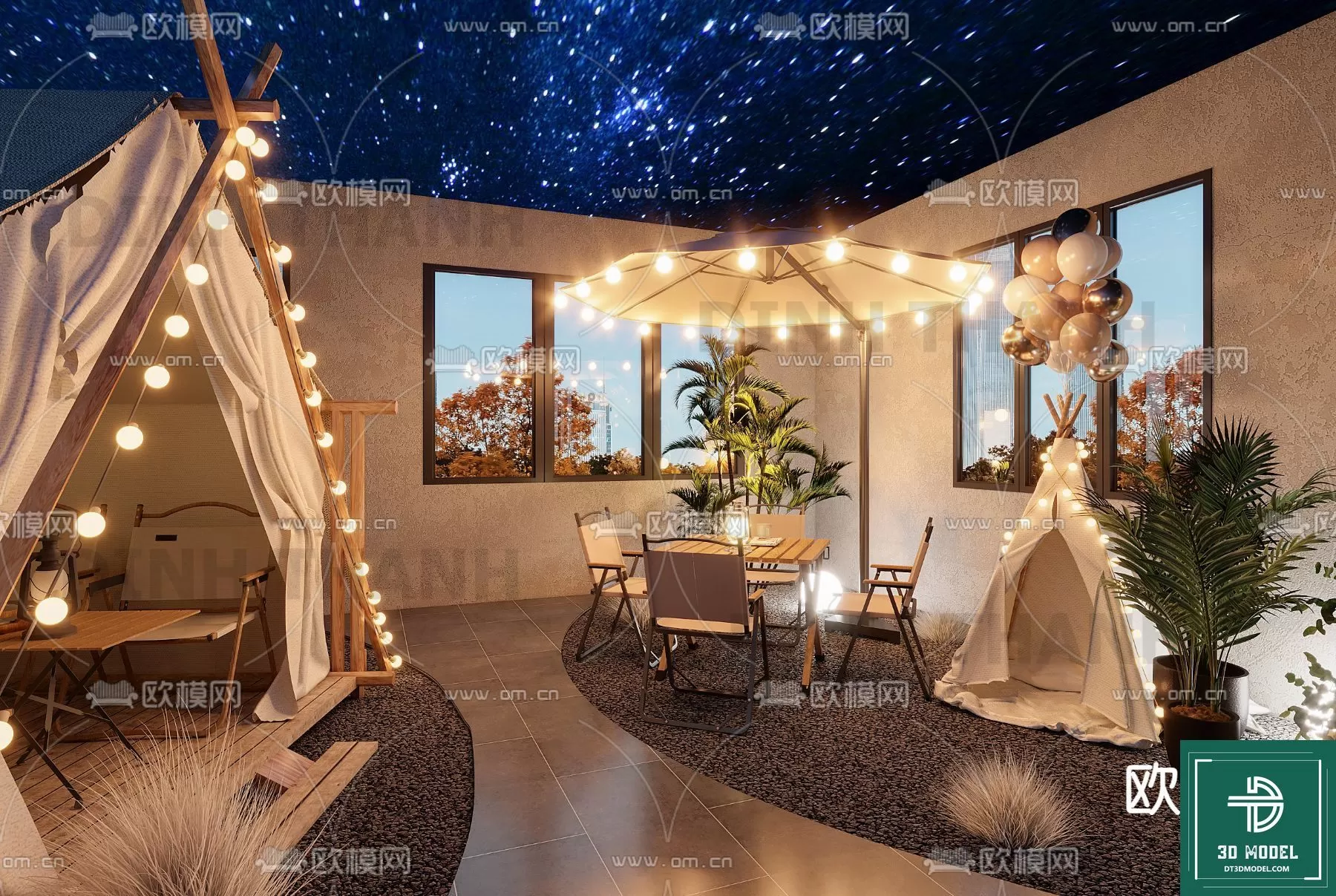 CAMPING – DECOR OUTSIDE 3DMODELS – 052