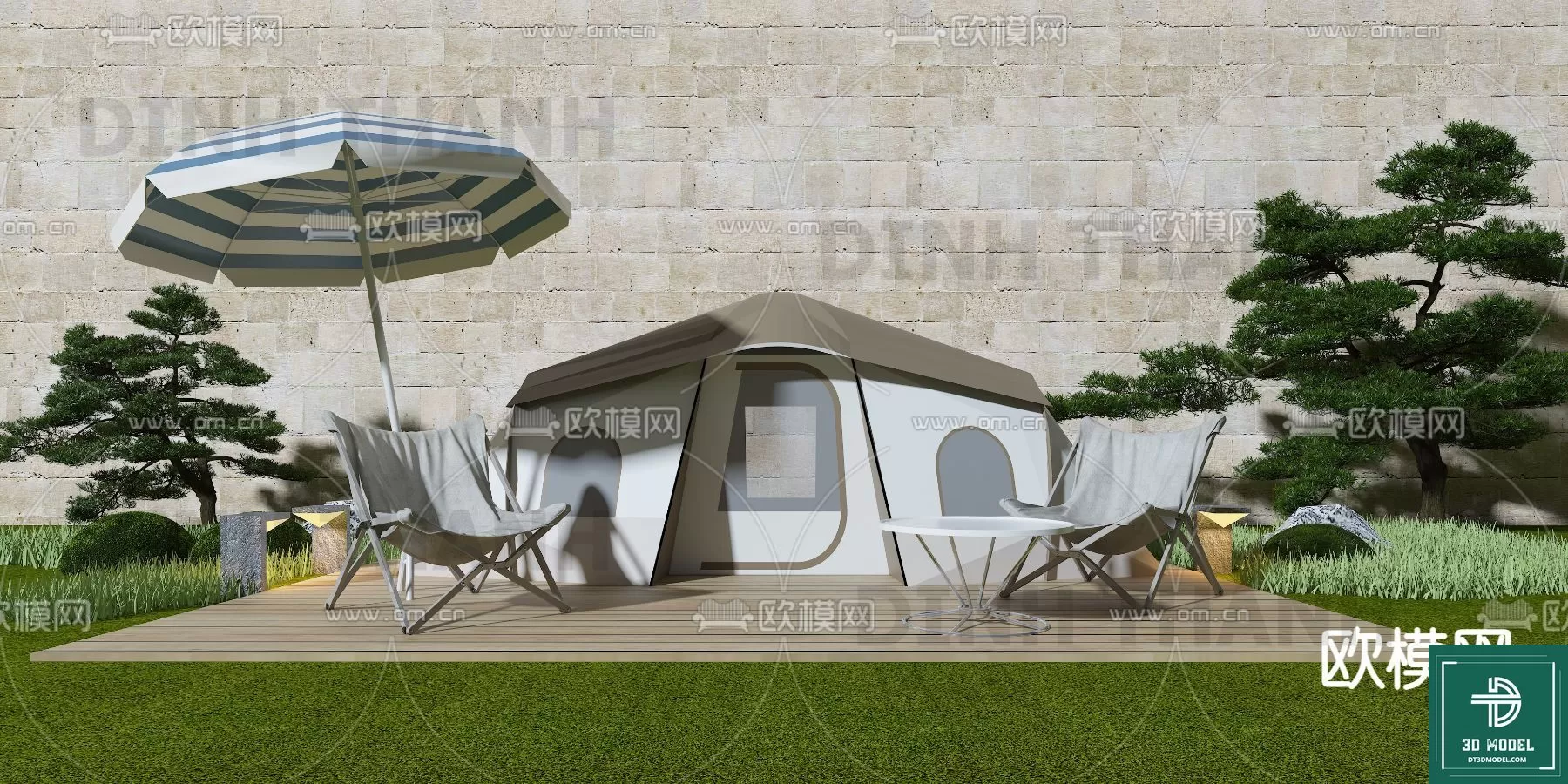 CAMPING – DECOR OUTSIDE 3DMODELS – 055