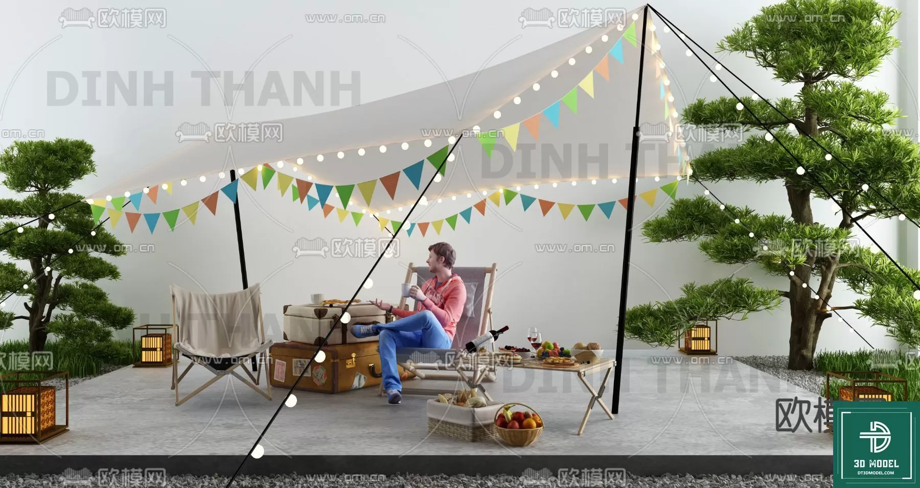 CAMPING – DECOR OUTSIDE 3DMODELS – 078