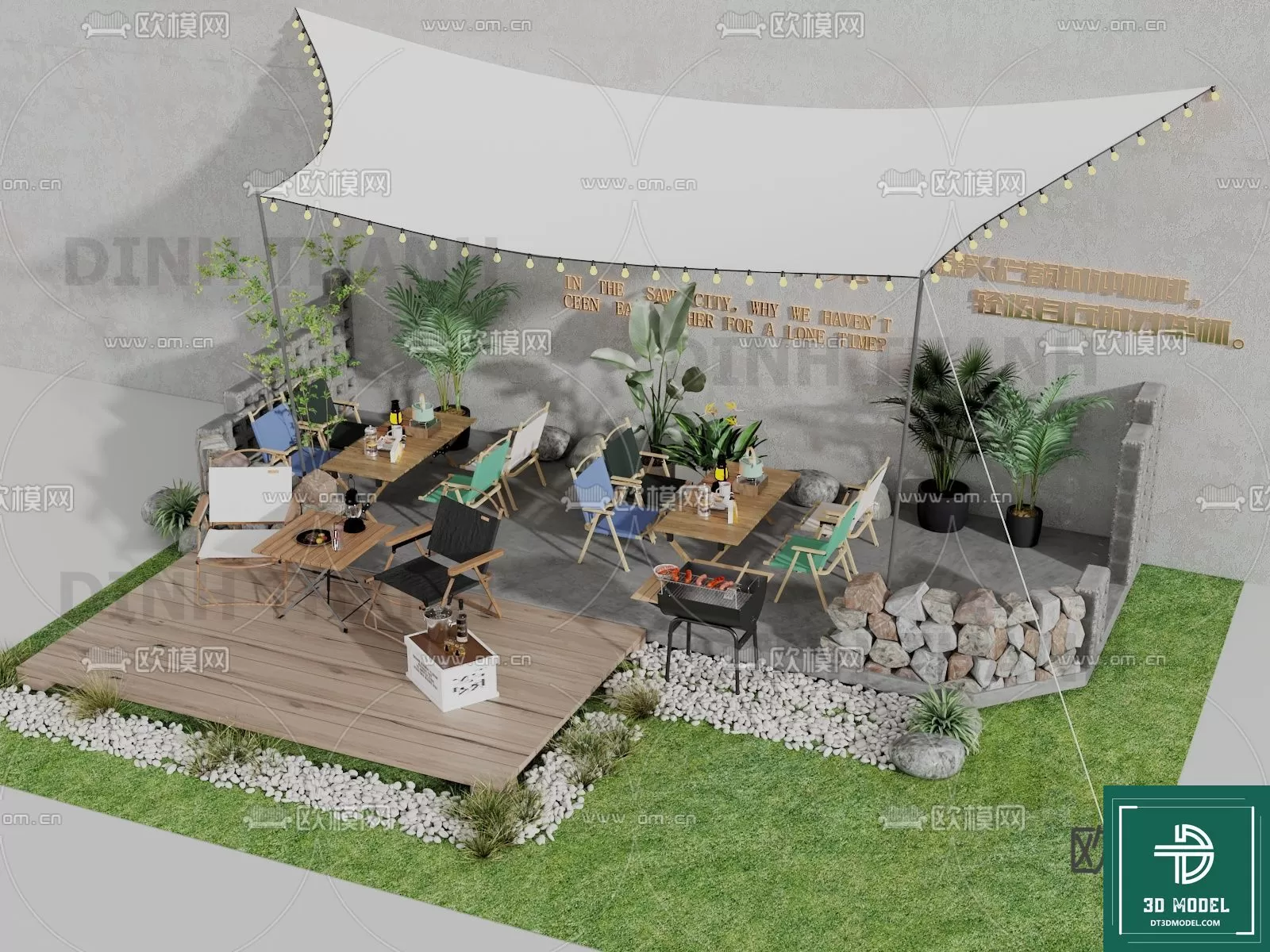 CAMPING – DECOR OUTSIDE 3DMODELS – 101