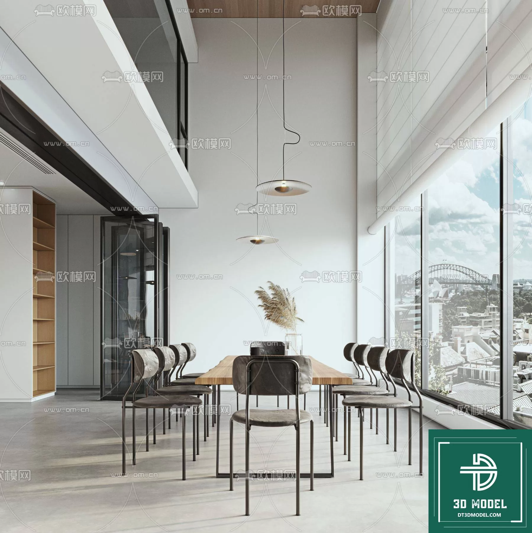 HIGH LIVING ROOM – 3DS MAX MODEL – 025