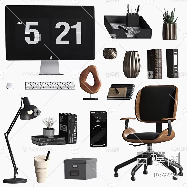 OFFICE FURNITURE – 3DMODEL – 3DSKY – 121