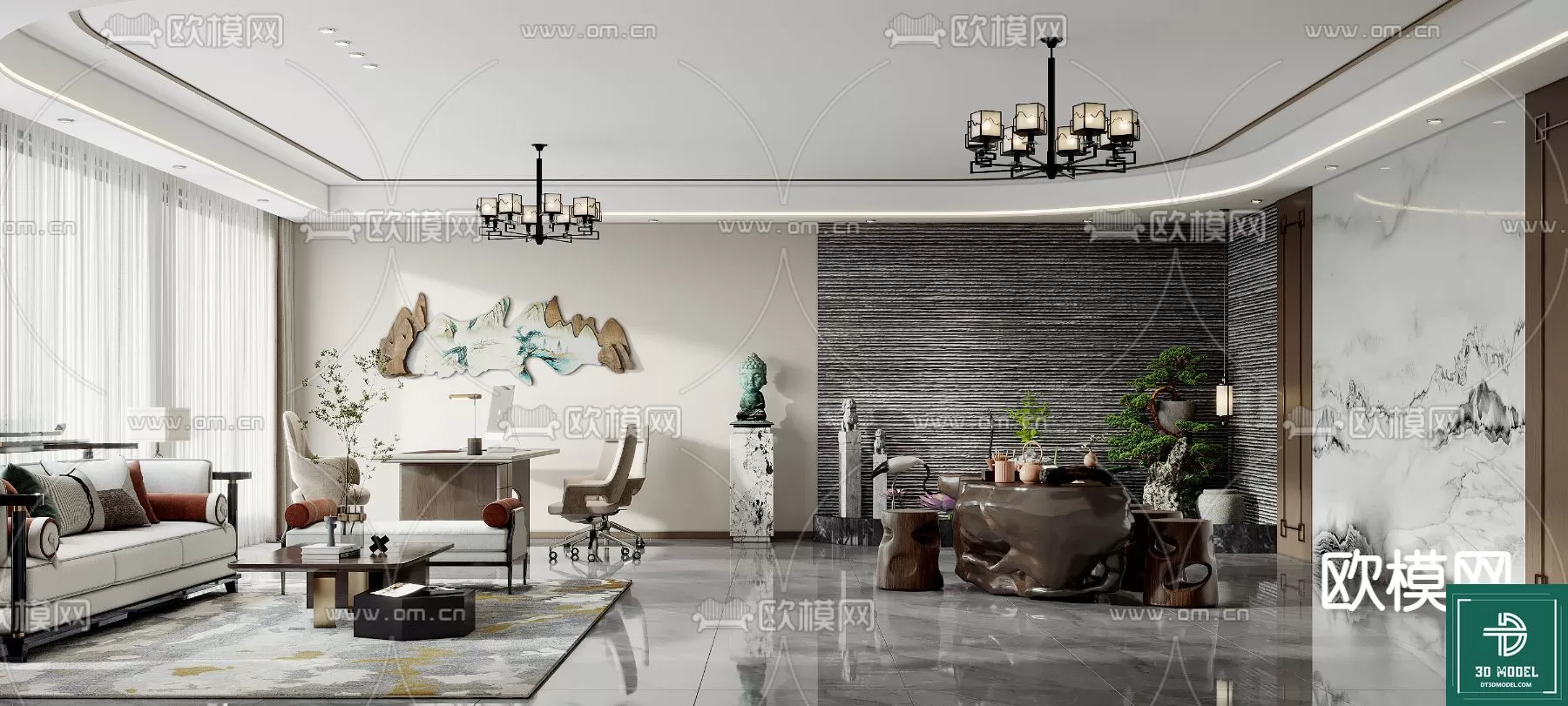 OFFICE ROOM FOR MANAGER – 3DMODEL – 102