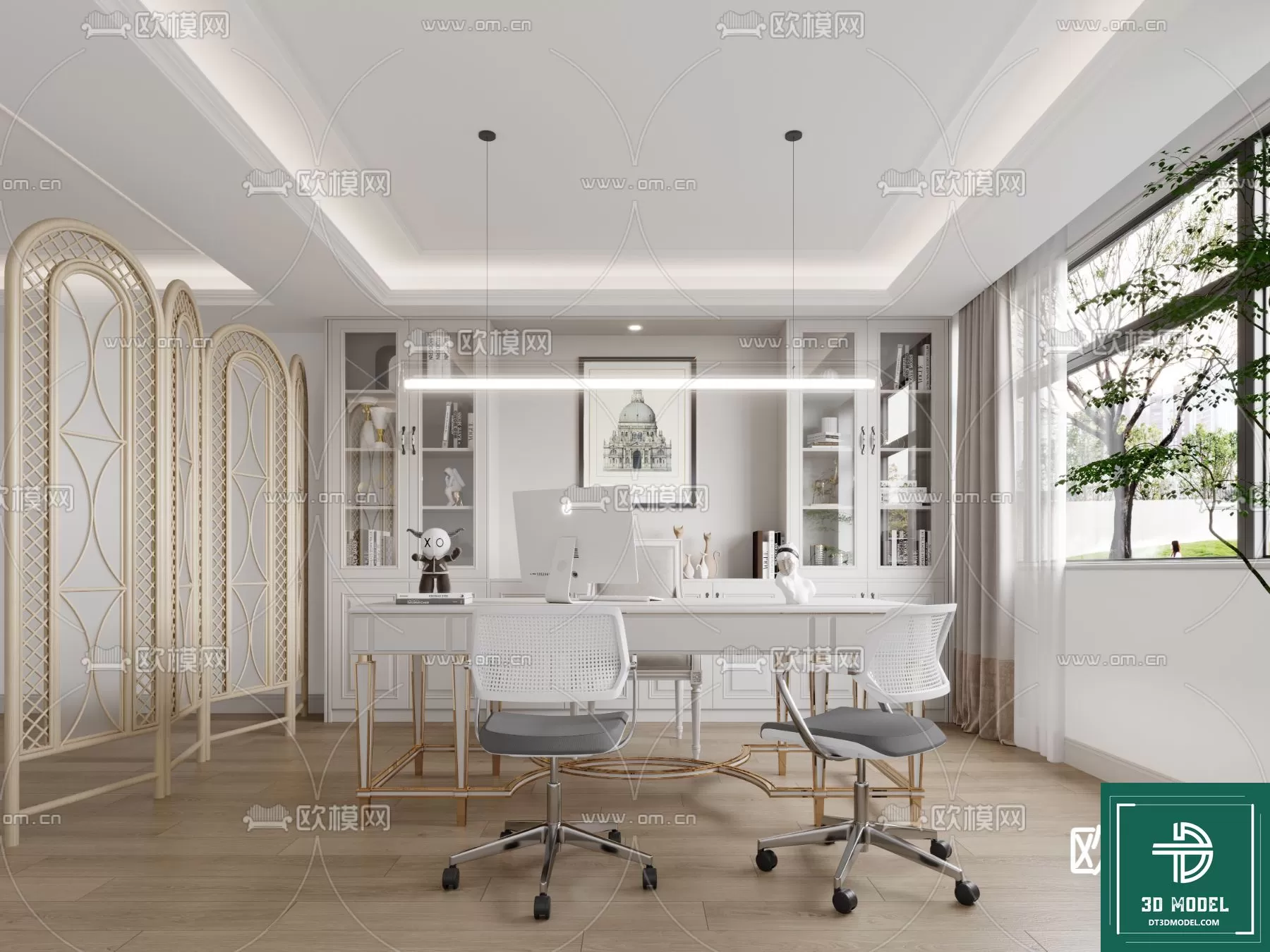 OFFICE ROOM FOR MANAGER – 3DMODEL – 103