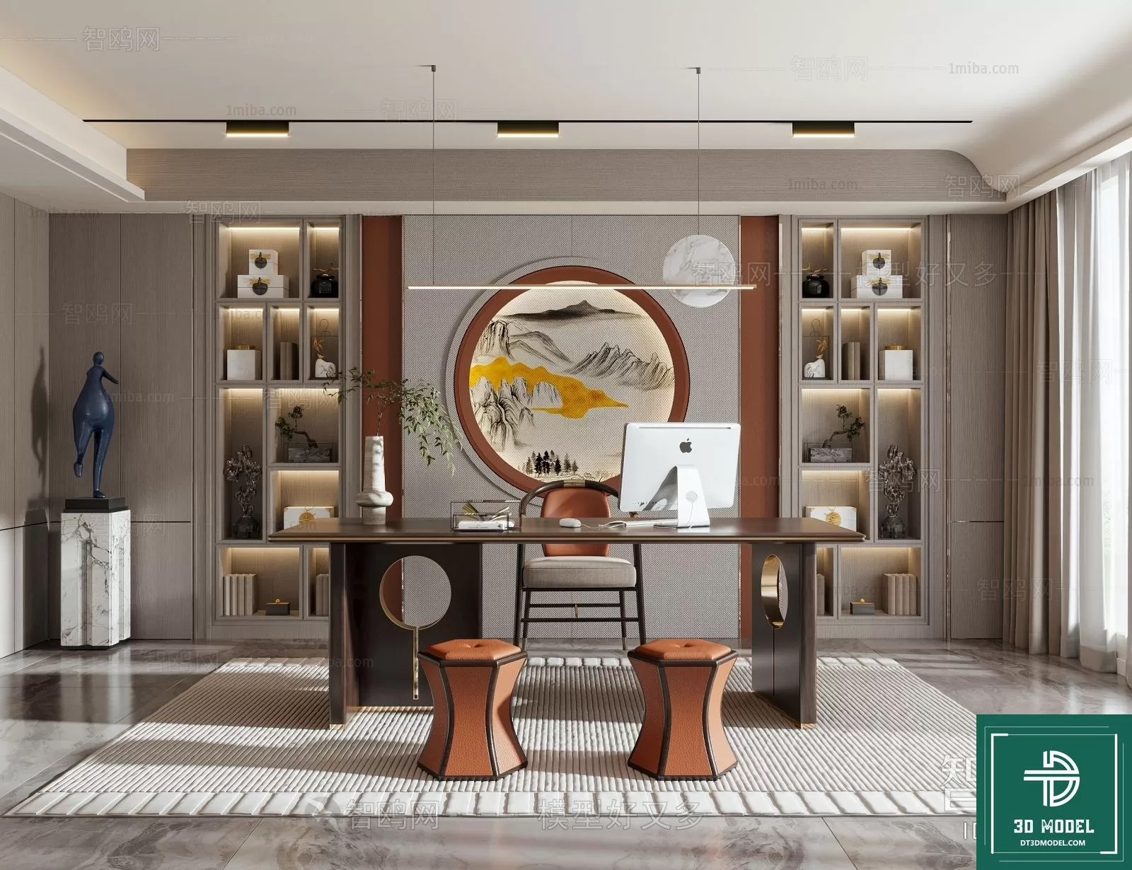 OFFICE ROOM FOR MANAGER – 3DMODEL – 118