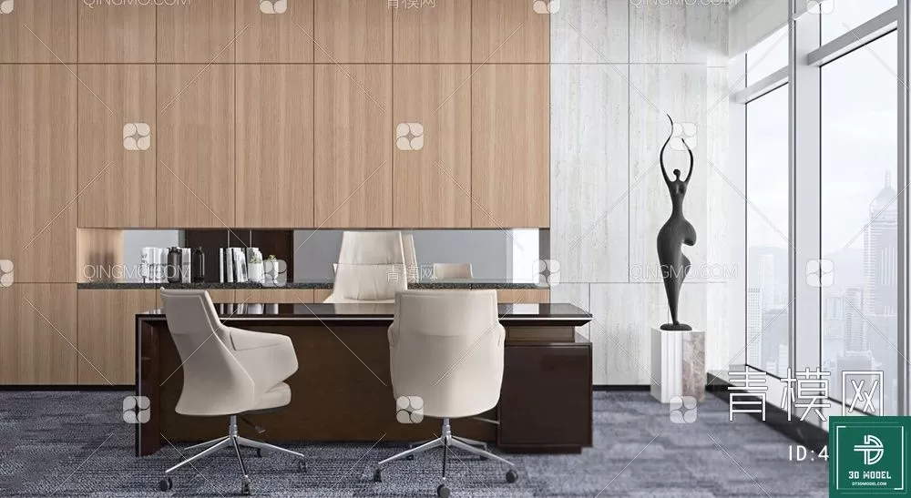 OFFICE ROOM FOR MANAGER – 3DMODEL – 122