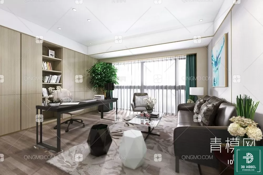 OFFICE ROOM FOR MANAGER – 3DMODEL – 127