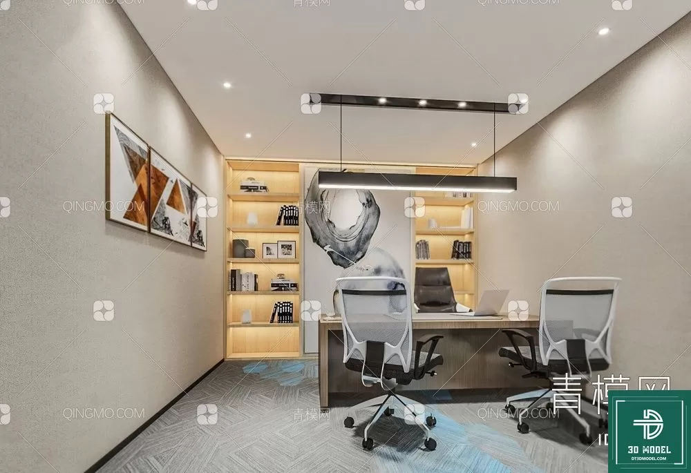 OFFICE ROOM FOR MANAGER – 3DMODEL – 129