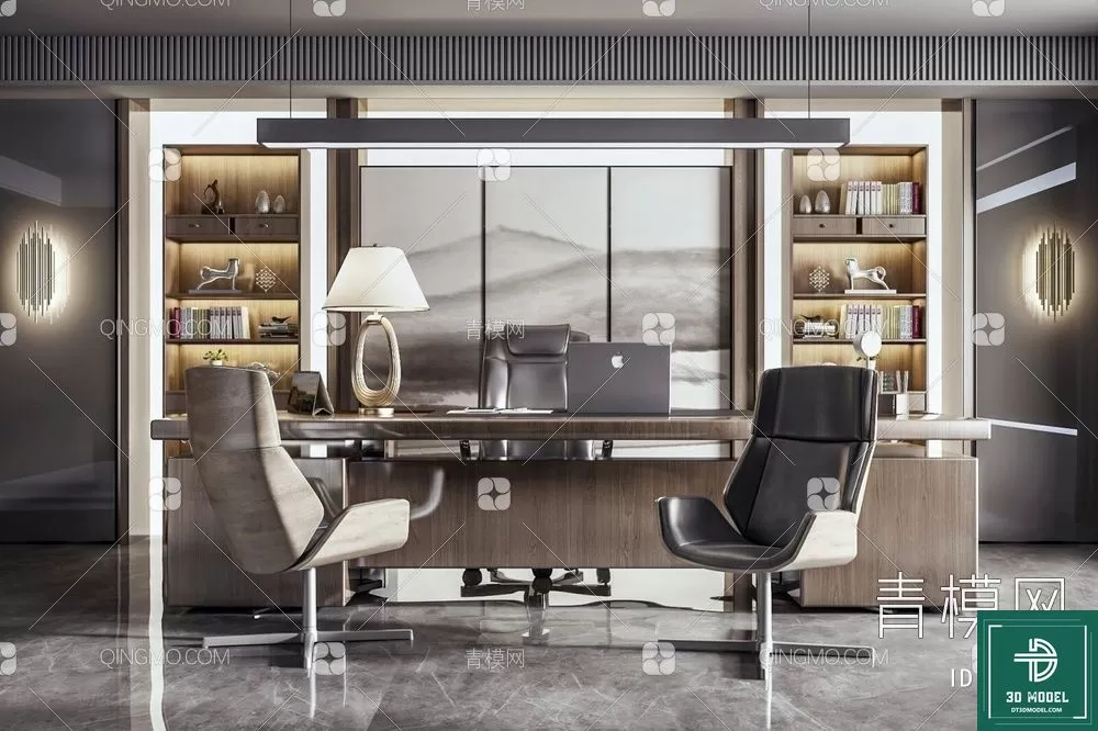 OFFICE ROOM FOR MANAGER – 3DMODEL – 132