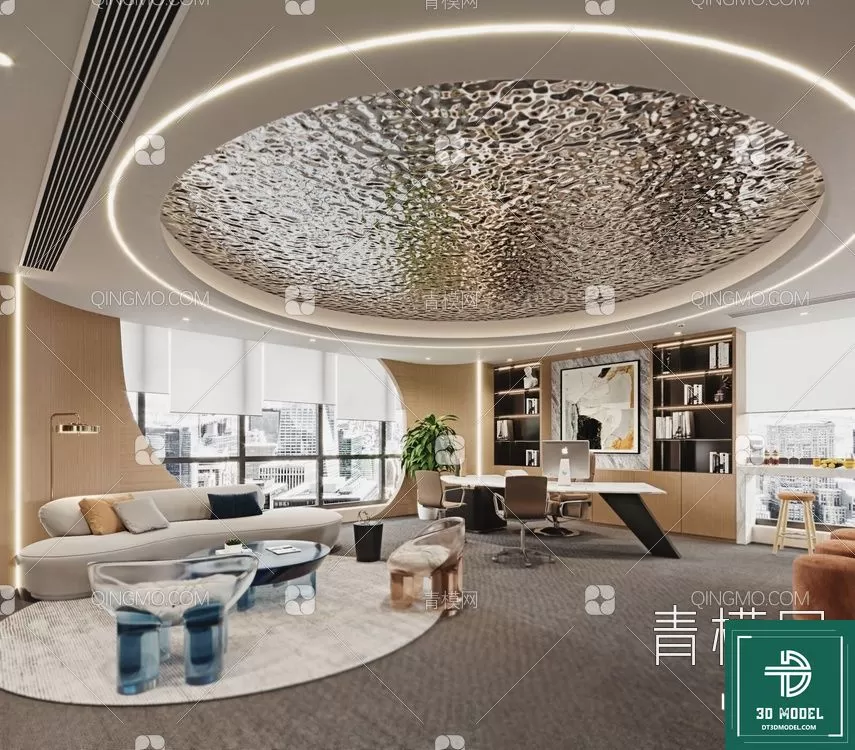 OFFICE ROOM FOR MANAGER – 3DMODEL – 134