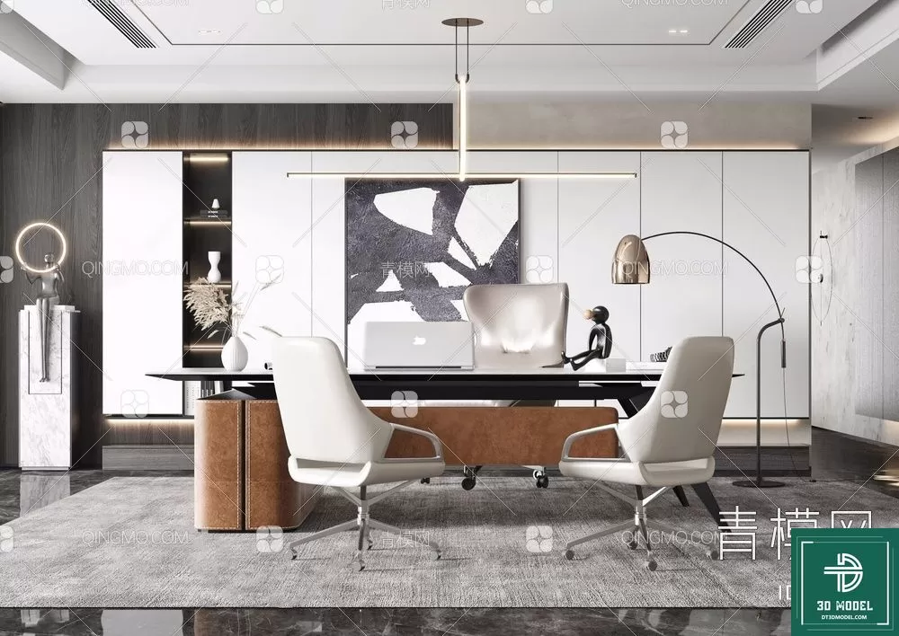 OFFICE ROOM FOR MANAGER – 3DMODEL – 140