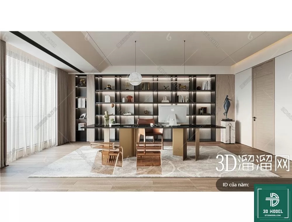 OFFICE ROOM FOR MANAGER – 3DMODEL – 150