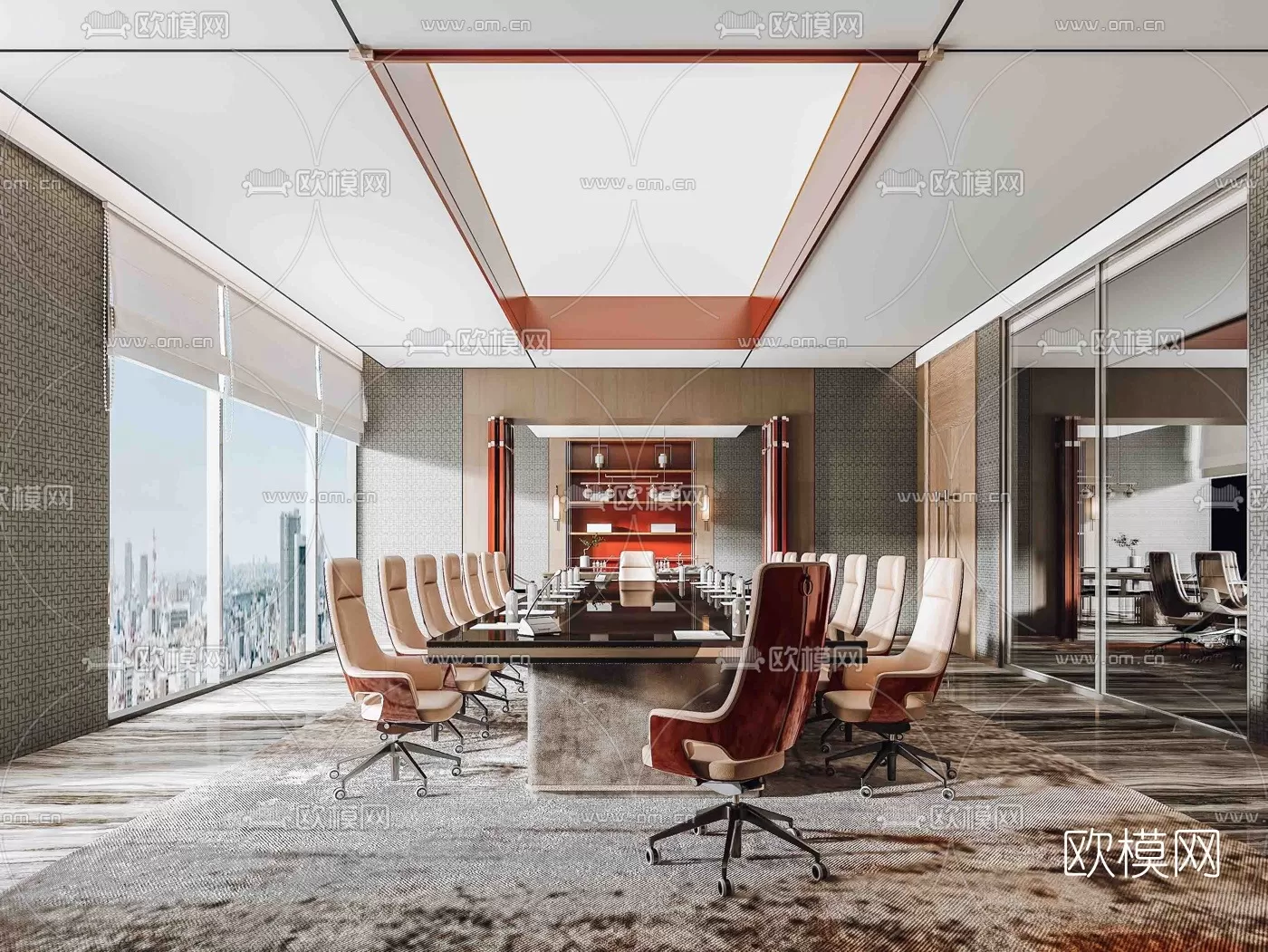 MEETING ROOM – 3D BLOCKS – 004