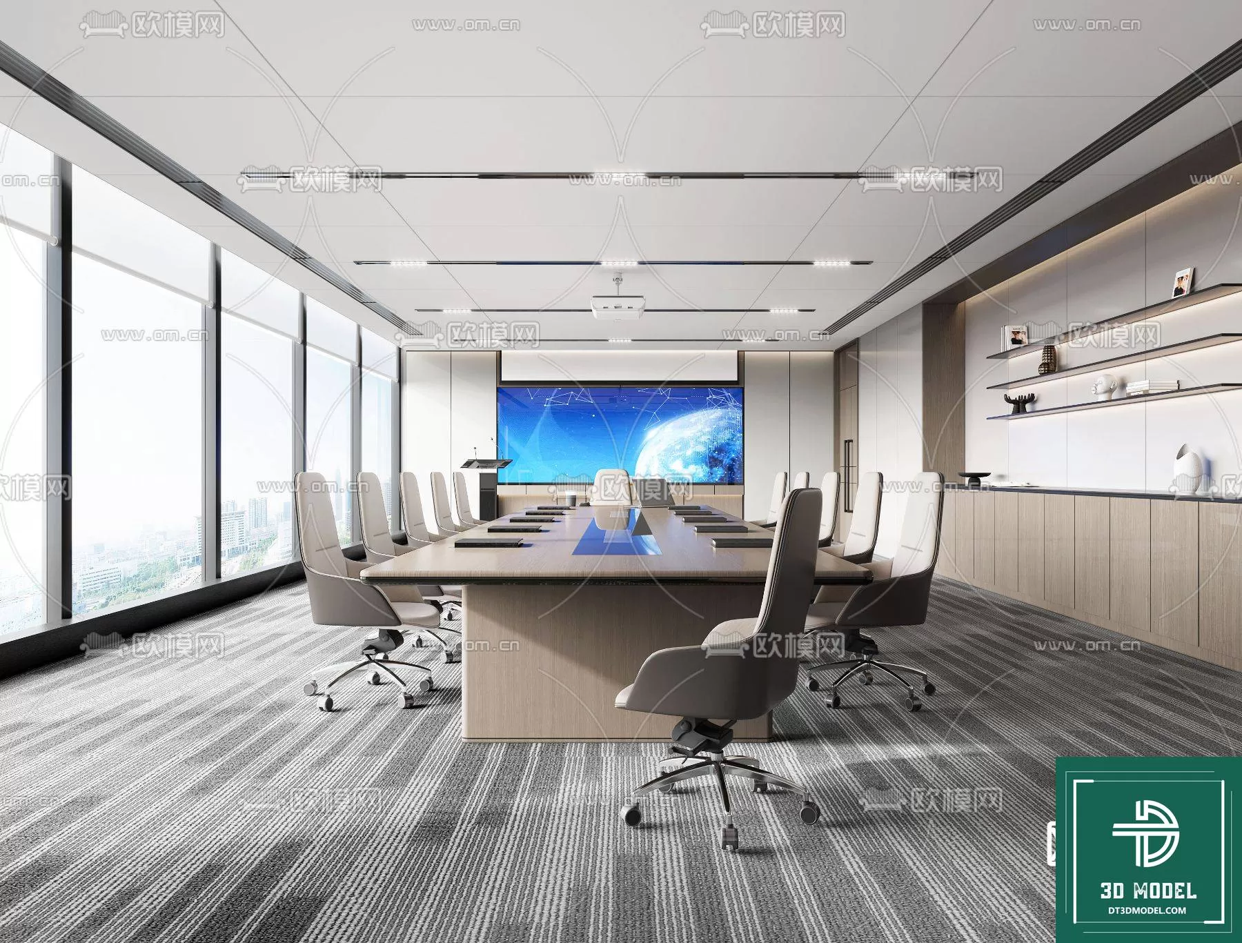 MEETING ROOM – 3D BLOCKS – 072