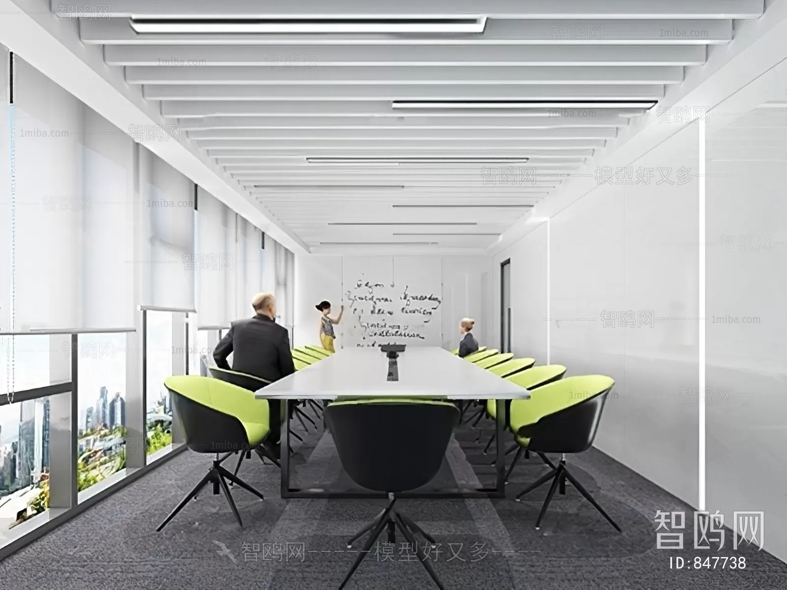 MEETING ROOM – 3D BLOCKS – 132