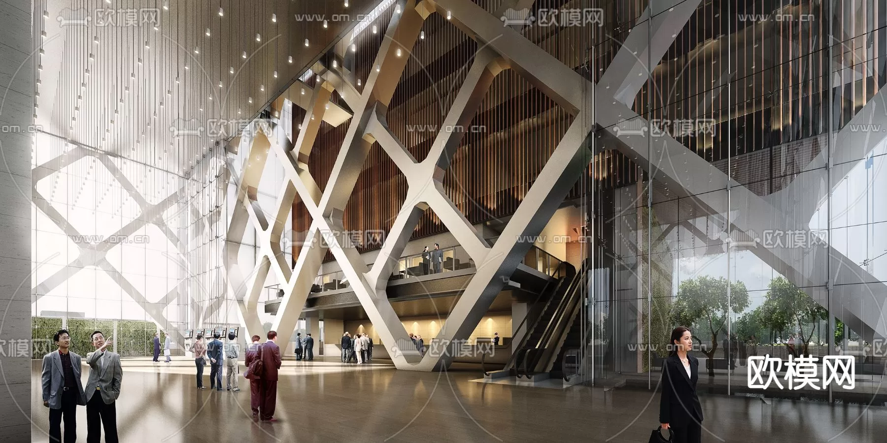 OFFICE LOBBY – 3D MODELS – 029 OFFICE LOBBY – 3D MODELS – 029