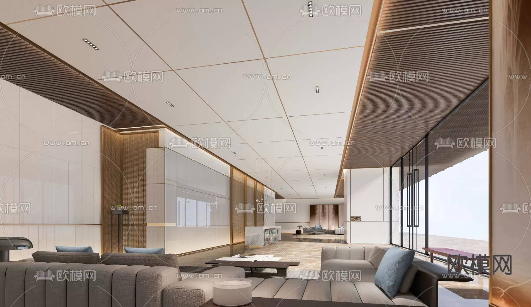 OFFICE LOBBY – 3D MODELS – 031 OFFICE LOBBY – 3D MODELS – 031