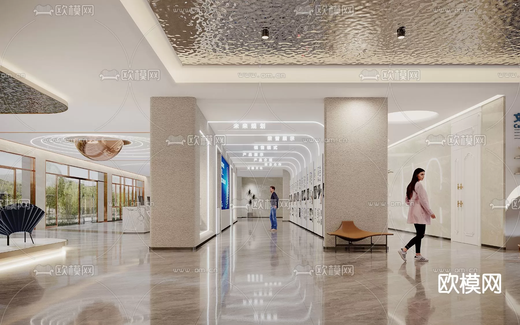 OFFICE LOBBY – 3D MODELS – 039 OFFICE LOBBY – 3D MODELS – 039