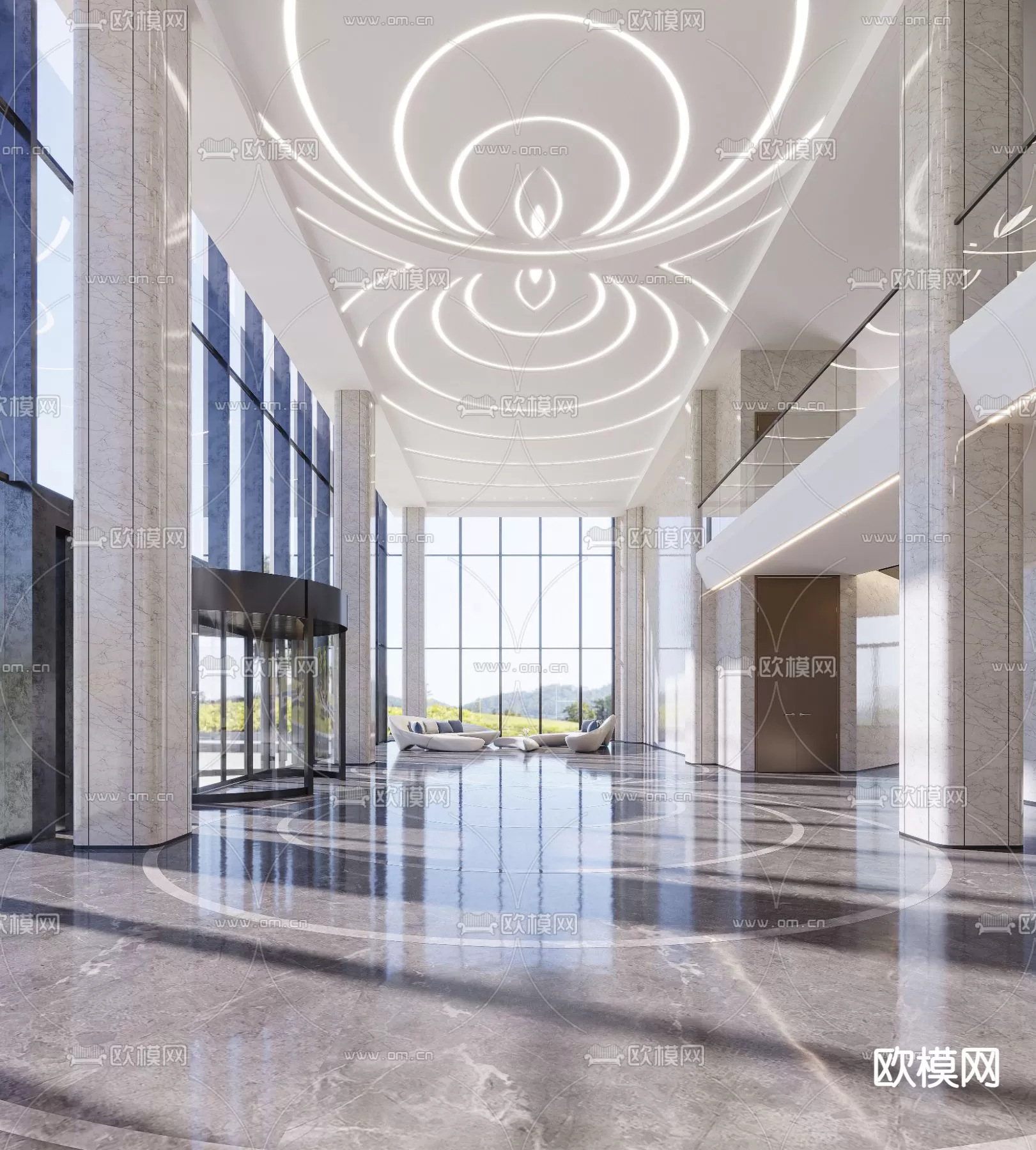 OFFICE LOBBY – 3D MODELS – 065