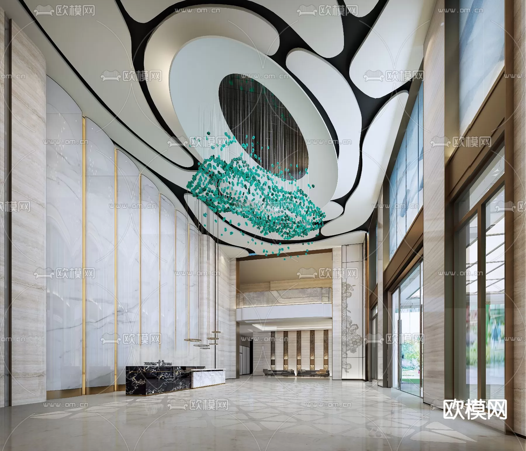 OFFICE LOBBY – 3D MODELS – 083