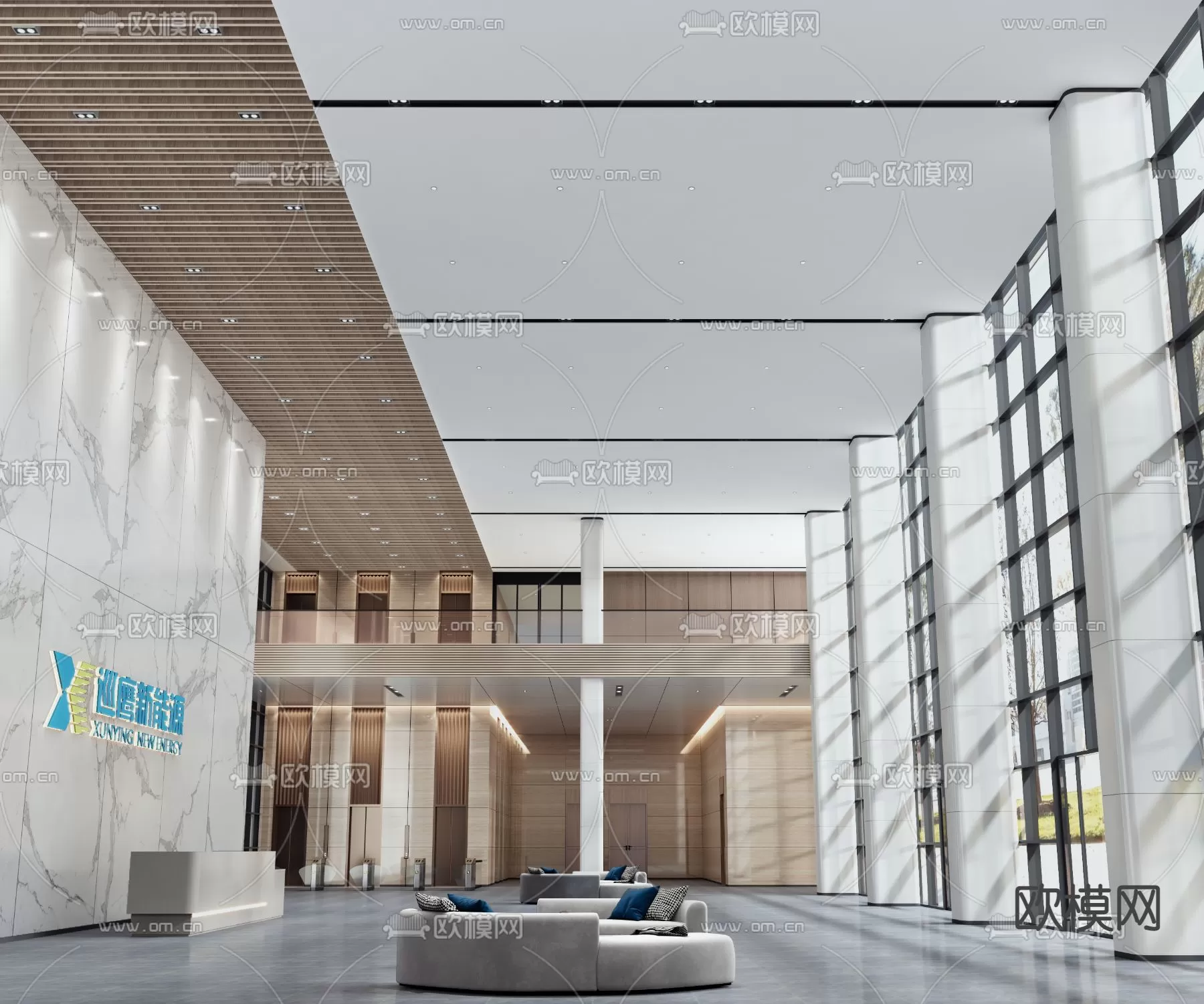 OFFICE LOBBY – 3D MODELS – 087