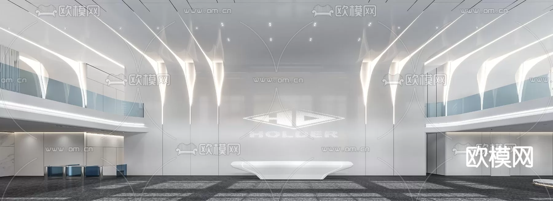 OFFICE LOBBY – 3D MODELS – 088