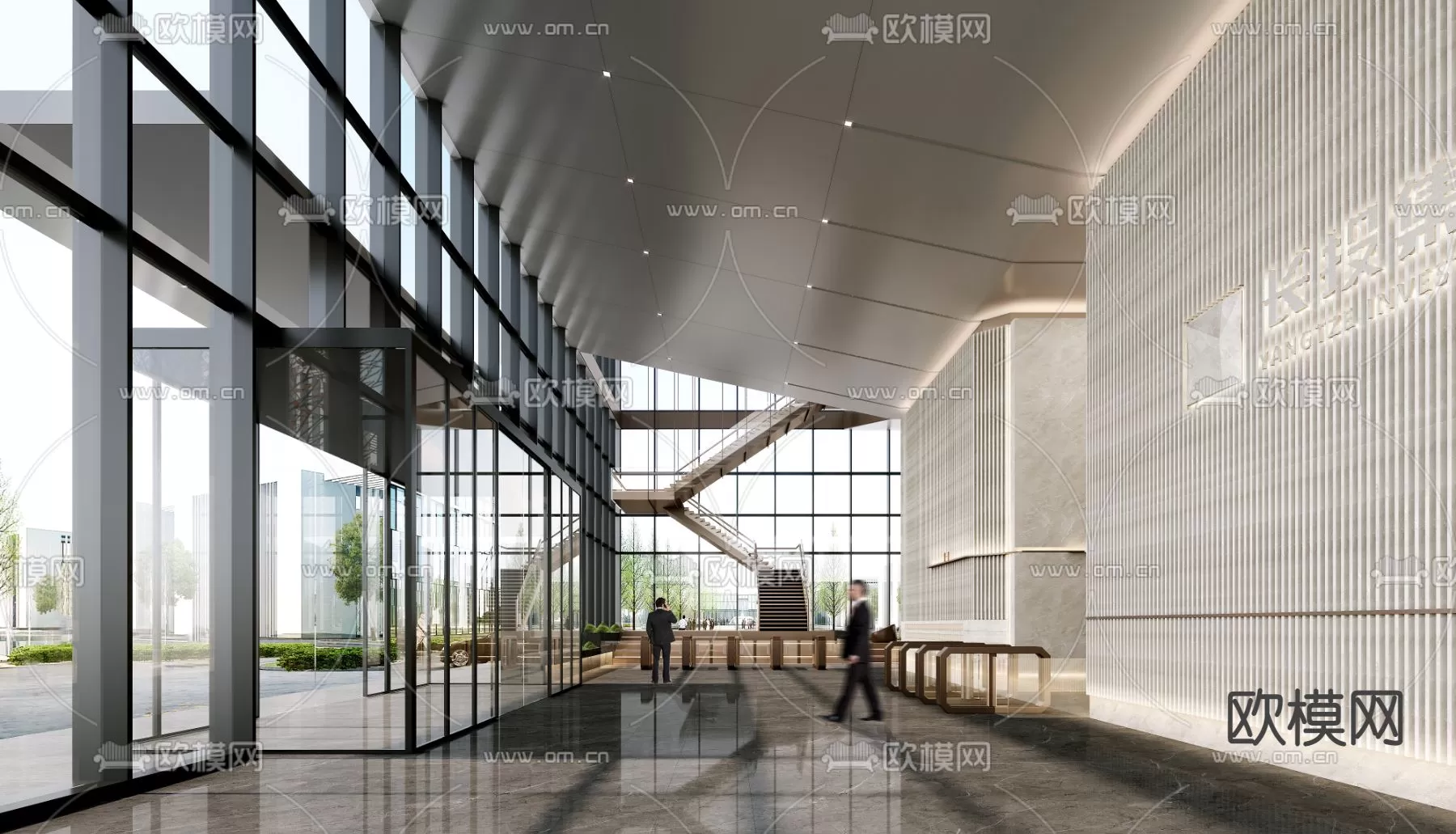 OFFICE LOBBY – 3D MODELS – 091