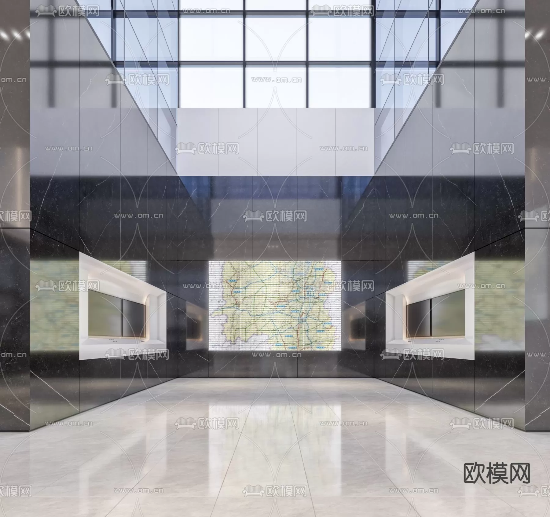 OFFICE LOBBY – 3D MODELS – 098