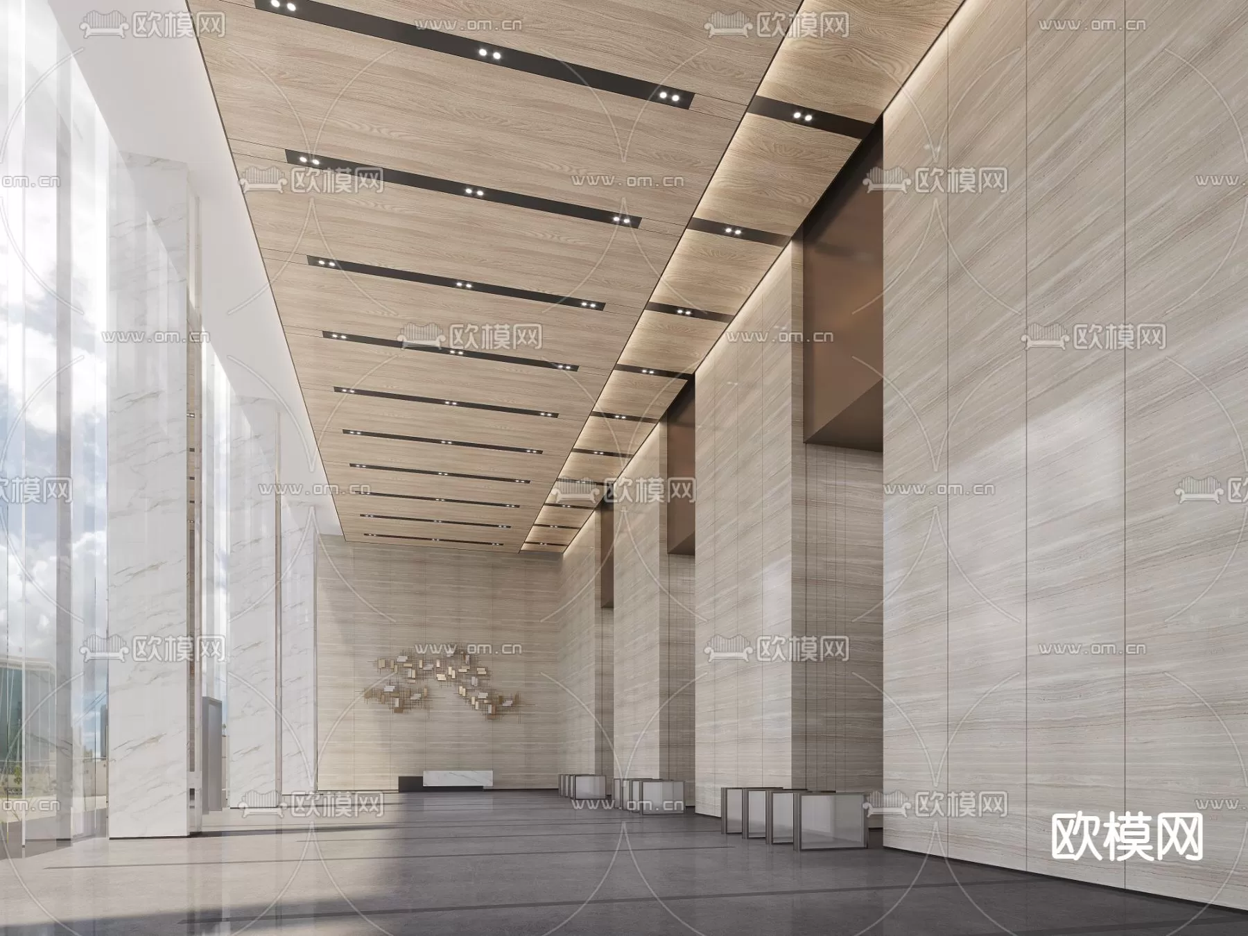 OFFICE LOBBY – 3D MODELS – 107