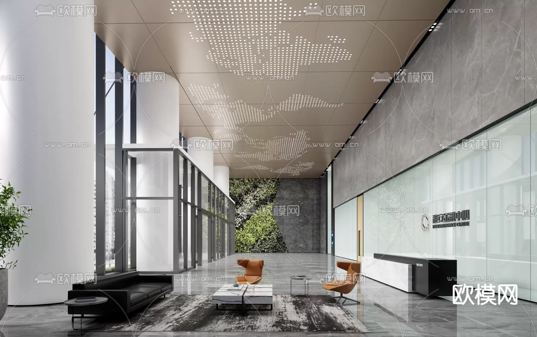 OFFICE LOBBY – 3D MODELS – 109