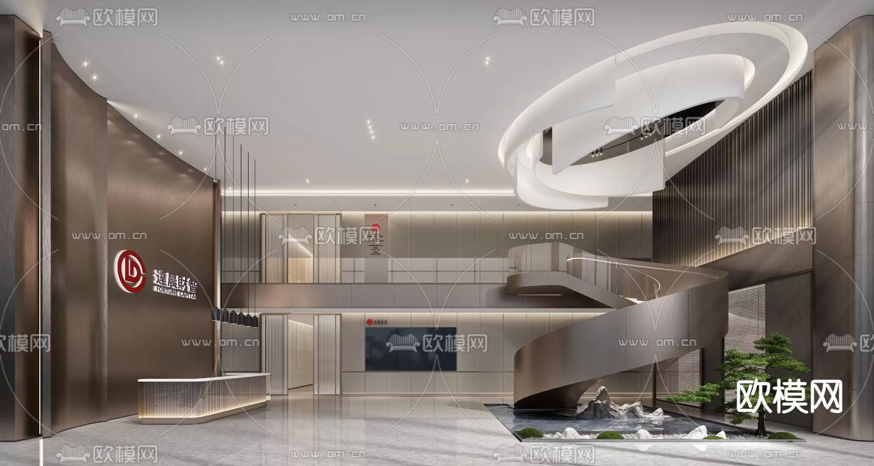 OFFICE LOBBY – 3D MODELS – 110