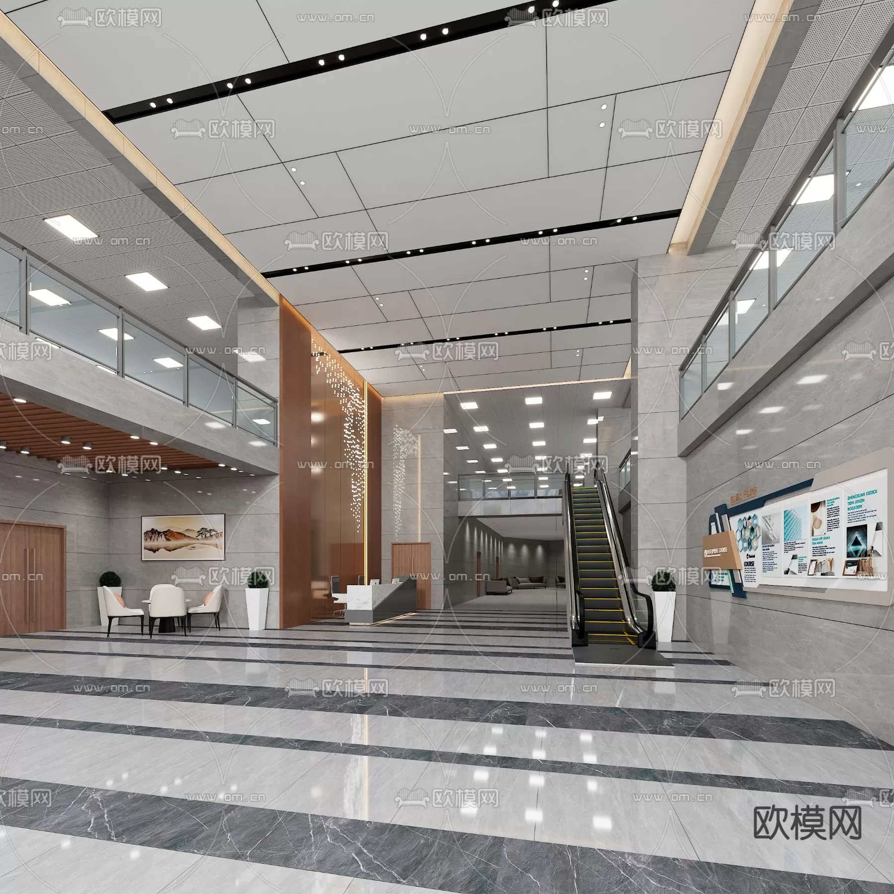 OFFICE LOBBY – 3D MODELS – 115