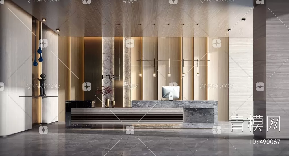 OFFICE LOBBY – 3D MODELS – 125