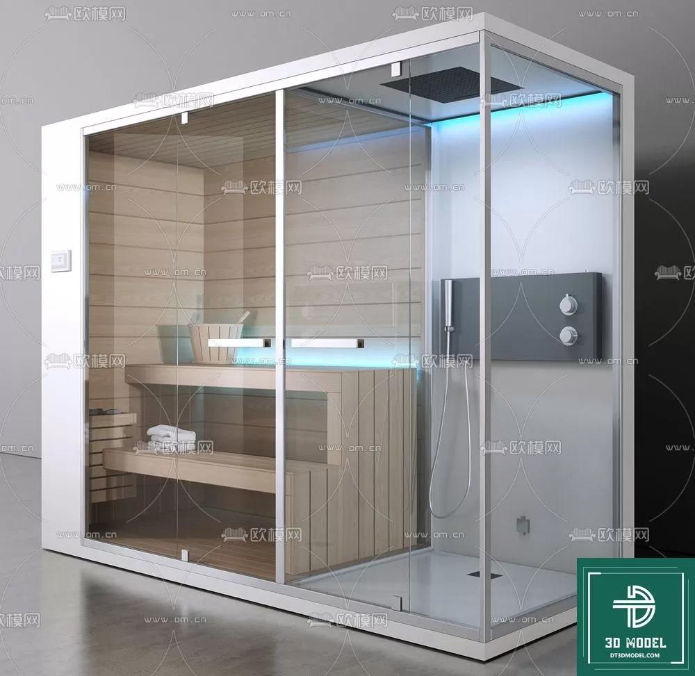 SPA – SAUNA – 3DMODELS – 010