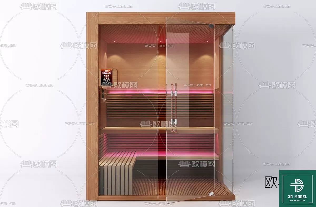 SPA – SAUNA – 3DMODELS – 012