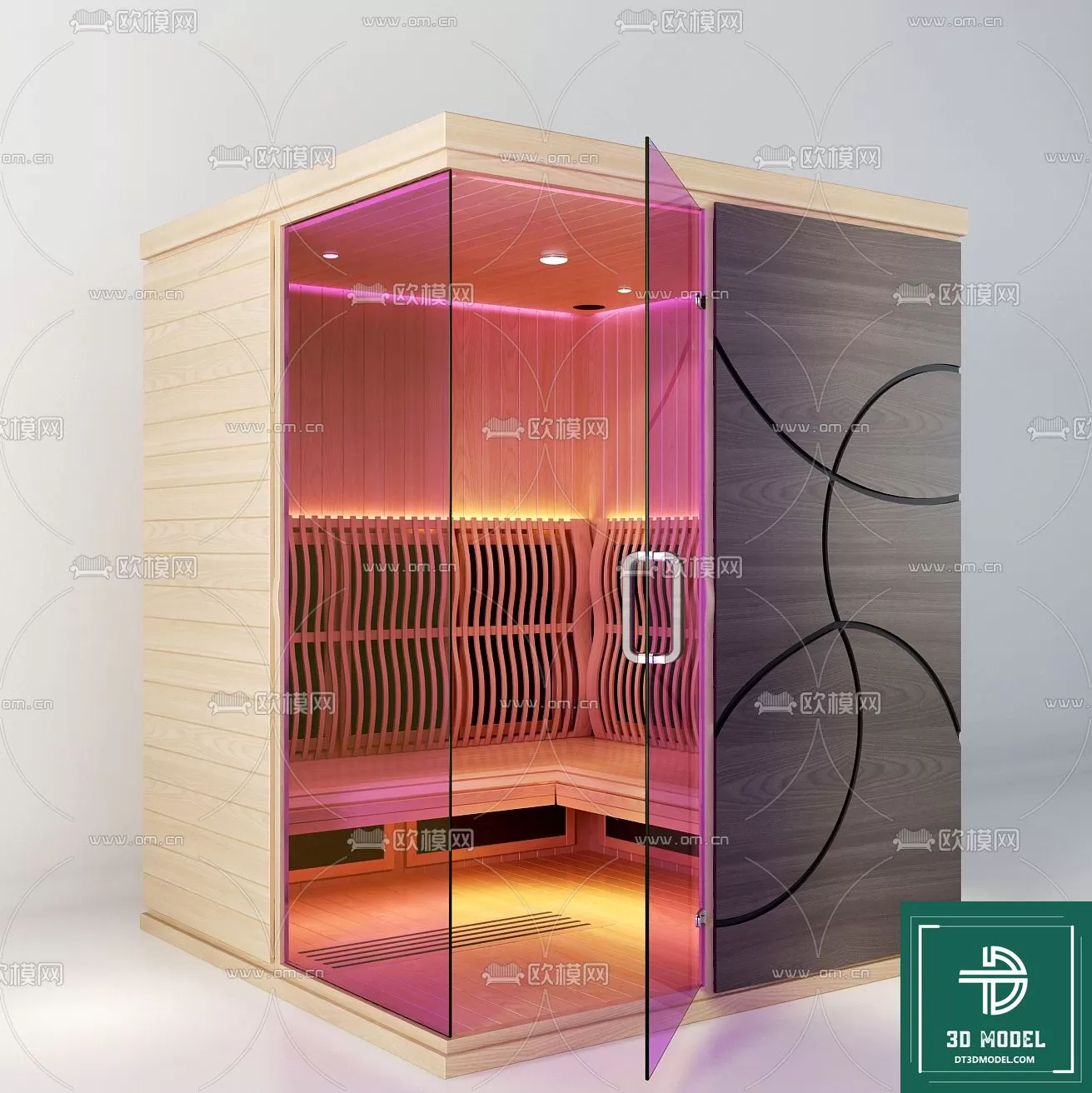 SPA – SAUNA – 3DMODELS – 014