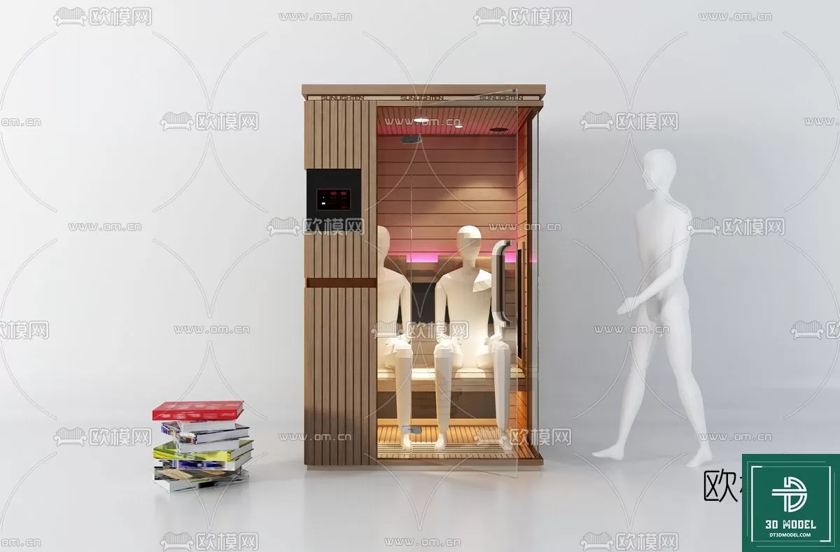 SPA – SAUNA – 3DMODELS – 015