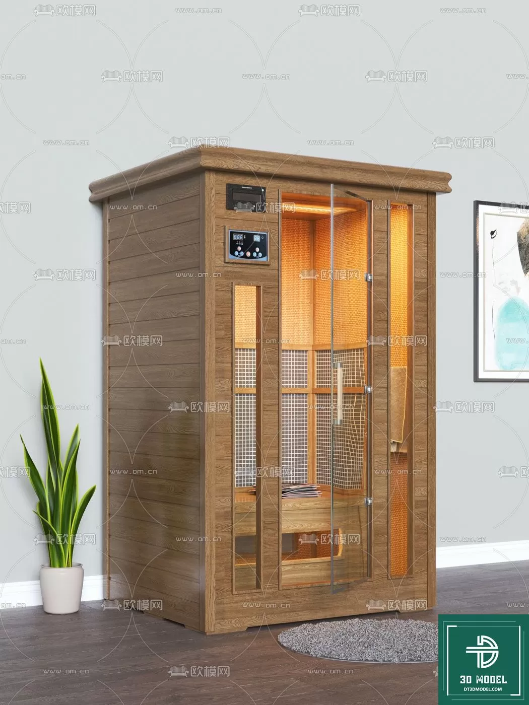 SPA – SAUNA – 3DMODELS – 018