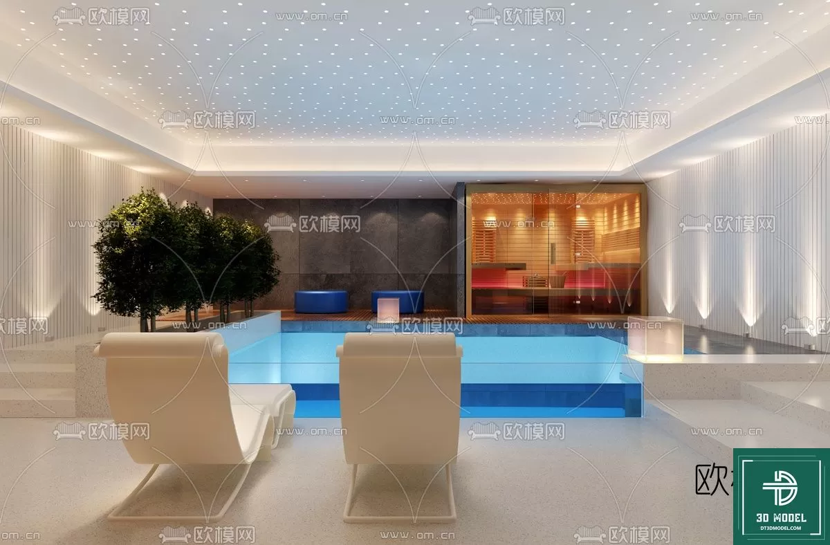 SPA – SAUNA – 3DMODELS – 020