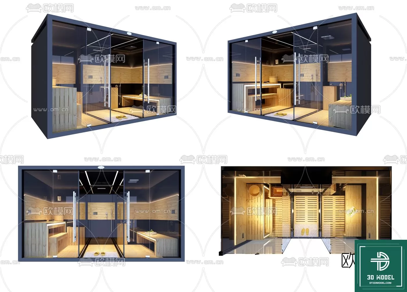 SPA – SAUNA – 3DMODELS – 023