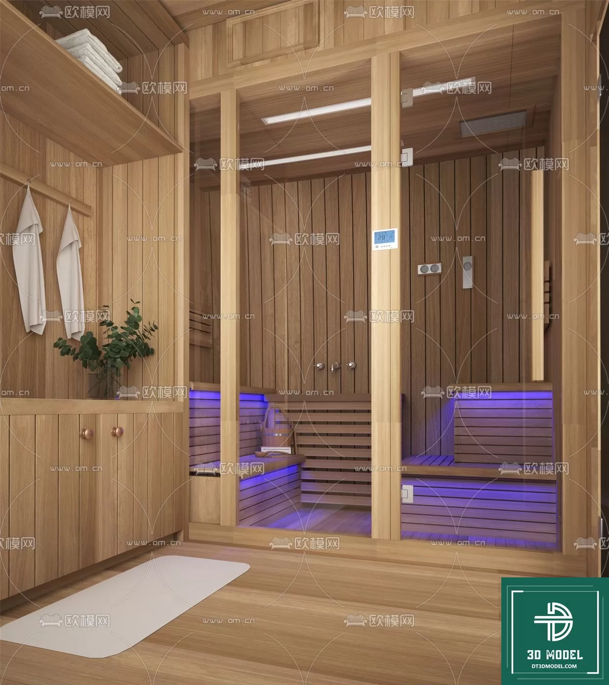 SPA – SAUNA – 3DMODELS – 025