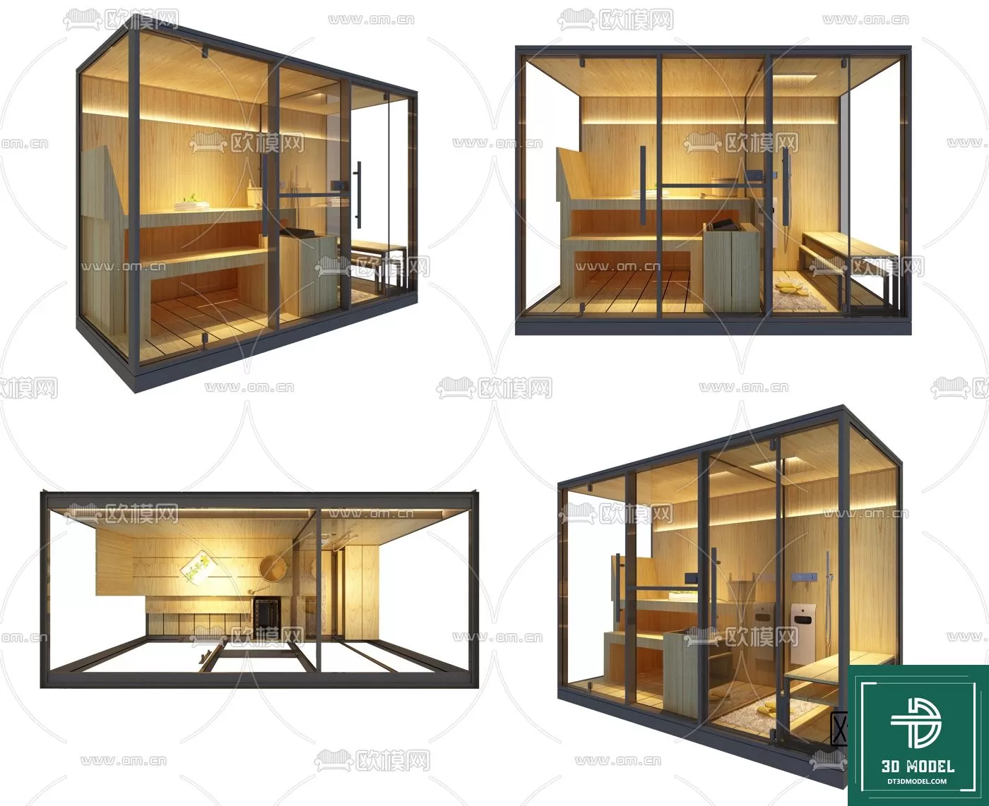 SPA – SAUNA – 3DMODELS – 026