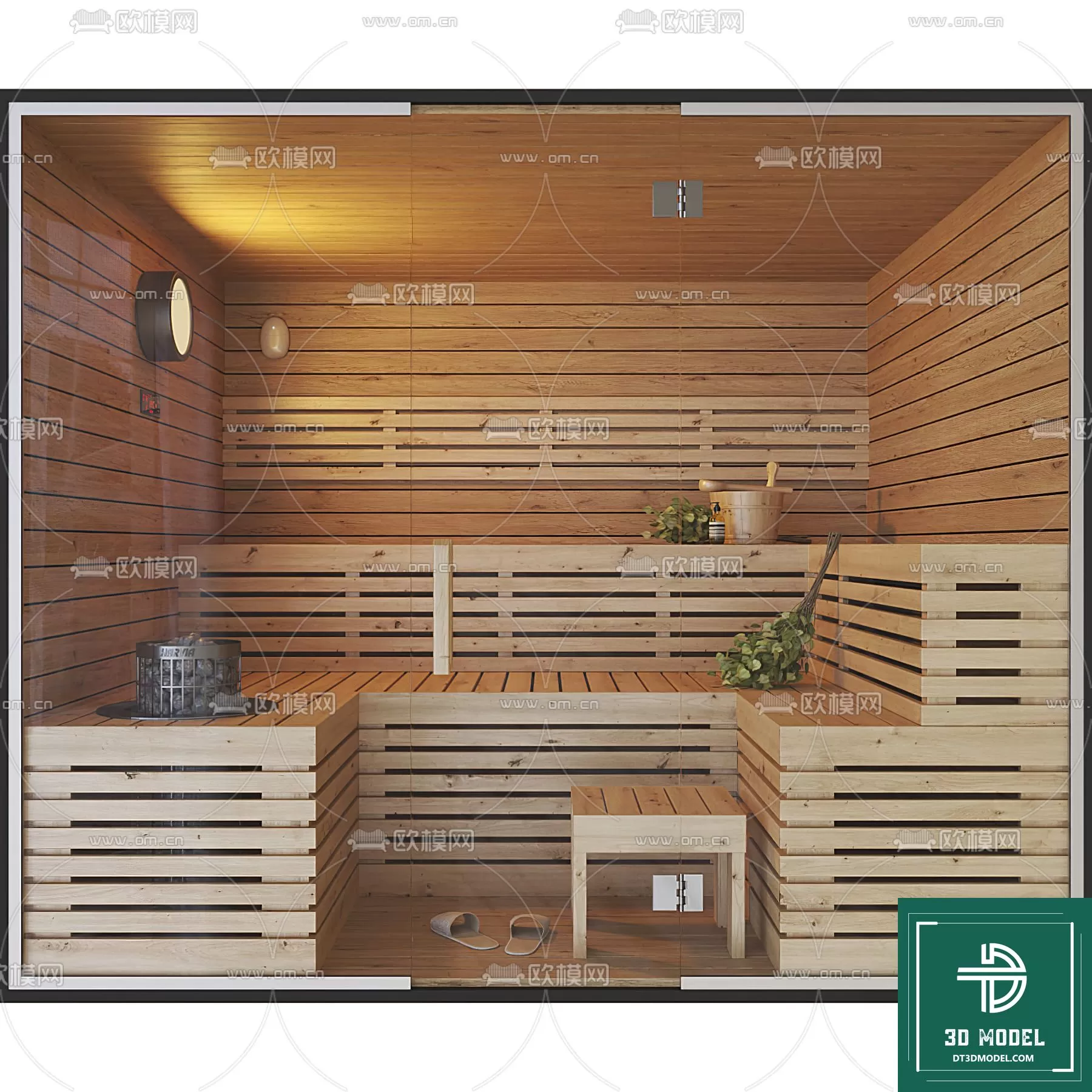 SPA – SAUNA – 3DMODELS – 027