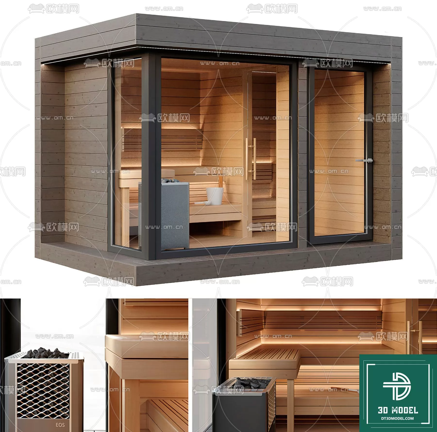 SPA – SAUNA – 3DMODELS – 028